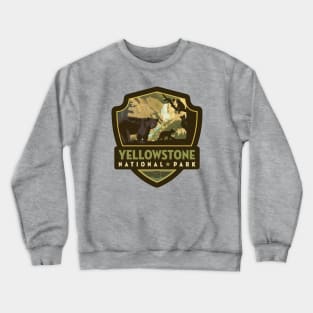 Old Bear Of Yellowstone Crewneck Sweatshirt